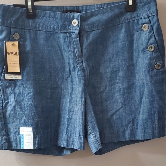 The Limited Women's Denim Blue Shorts - Picture 3 of 7
